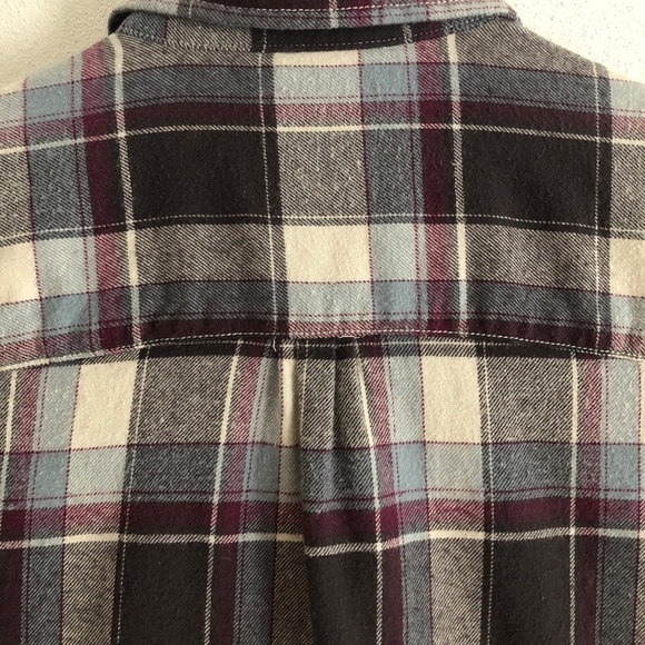 Burton Plaid Button Front Shirt XS - Picture 5 of 11
